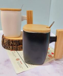 ماگ ست دسته چوبی کد 1548