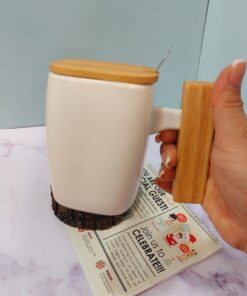 ماگ ست دسته چوبی کد 1548