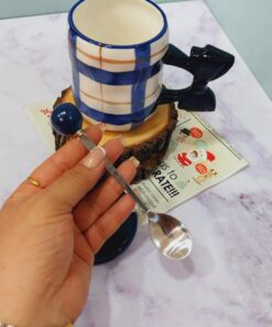 ماگ بزرگ دسته پاپیونی کد 1551