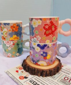 ماگ گلدار بدون در کد 1572