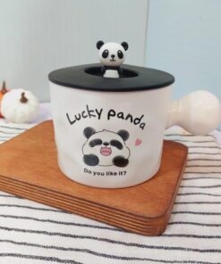 ماگ پاندا دسته توپی عروسکی کد 1589