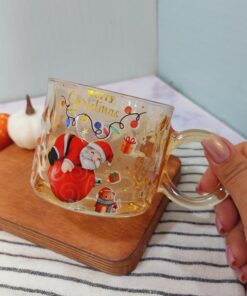 ماگ بلوری بابانوئل کد 1597