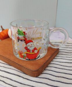 ماگ بلوری بابانوئل کد 1597