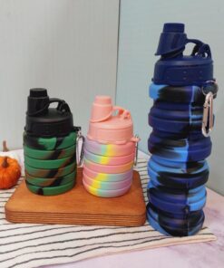 قمقمه سیلیکونی تاشو جدید کد 1599