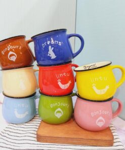 ماگ رجینال رنگی کوچک کد1604