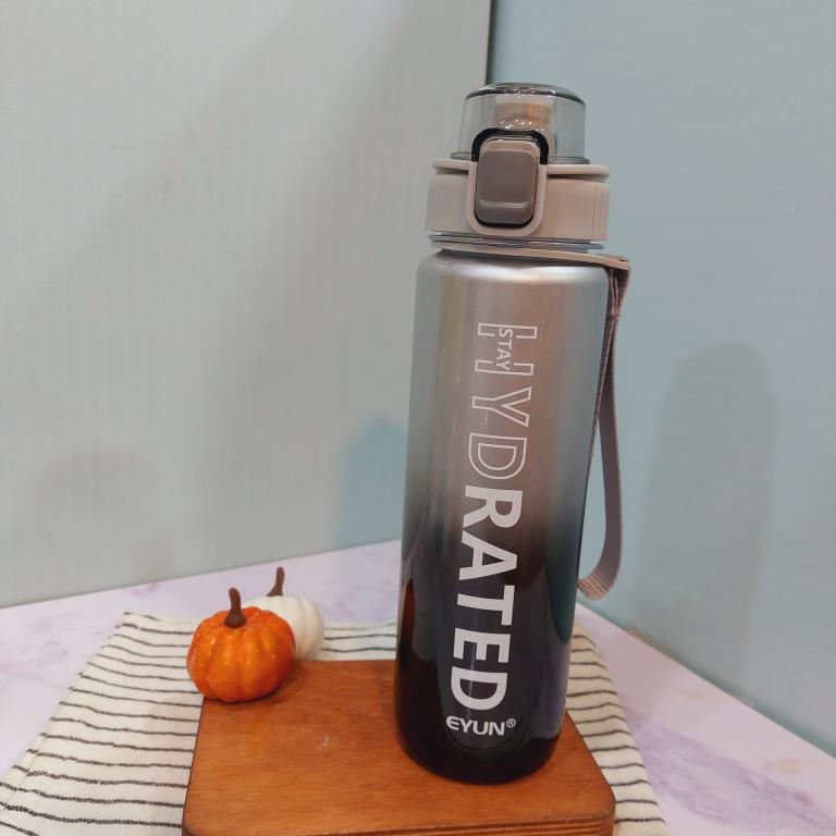 قمقمه باشگاهی کروم دو رنگ برند HYDRATEDکد 1606