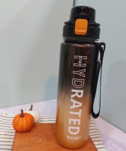 قمقمه باشگاهی کروم دو رنگ برند HYDRATEDکد 1606