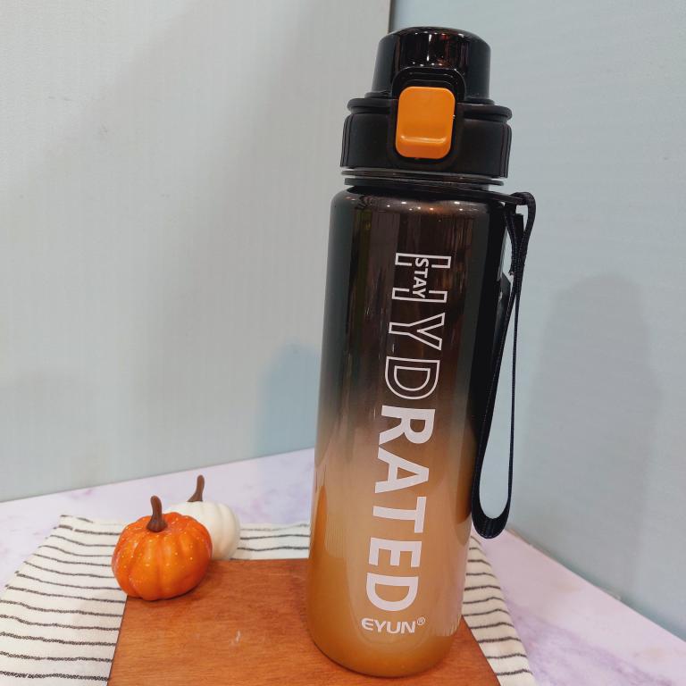 قمقمه باشگاهی کروم دو رنگ برند HYDRATEDکد 1606