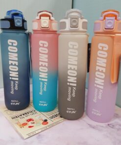 قمقمه باشگاهی دورنگ برند COMEON کد 1608