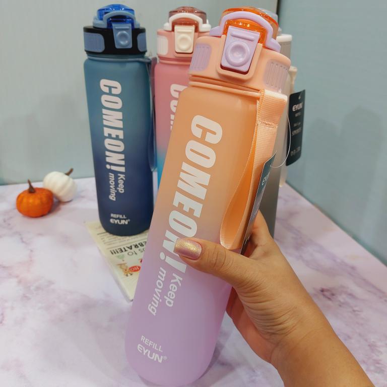 قمقمه باشگاهی دورنگ برند COMEON کد 1608