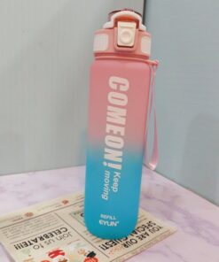 قمقمه باشگاهی دورنگ برند COMEON کد 1608