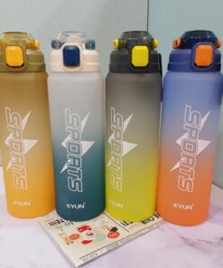 قمقمه باشگاهی اسپرت نی دار دسته تاشو کد 1610