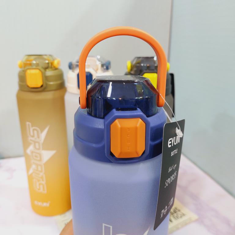 قمقمه باشگاهی اسپرت نی دار دسته تاشو کد 1610