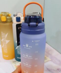 قمقمه باشگاهی اسپرت نی دار دسته تاشو کد 1610