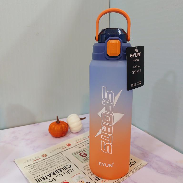 قمقمه باشگاهی اسپرت نی دار دسته تاشو کد 1610