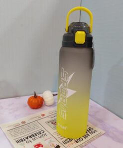 قمقمه باشگاهی اسپرت نی دار دسته تاشو کد 1610