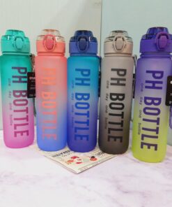 قمقمه باشگاهی نی دار دو رنگ برند PH کد1611