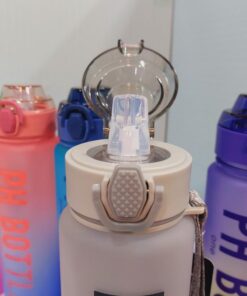 قمقمه باشگاهی نی دار دو رنگ برند PH کد1611