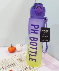 قمقمه باشگاهی نی دار دو رنگ برند PH کد1611