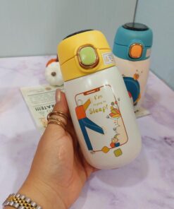 تراول ماگ دماسنج دارطرح آدمک کد 1612