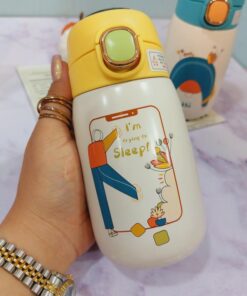 تراول ماگ دماسنج دارطرح آدمک کد 1612