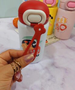 تراول ماگ استیل نی دار دخترک کد 1618