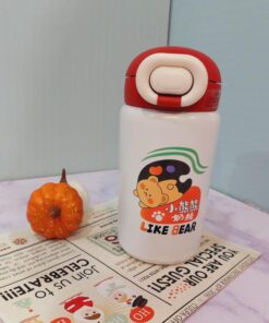 تراول ماگ استیل نی دار دخترک کد 1618