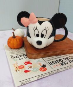 ماگ میکی موس پاپیون دار دست ساز کد 1621