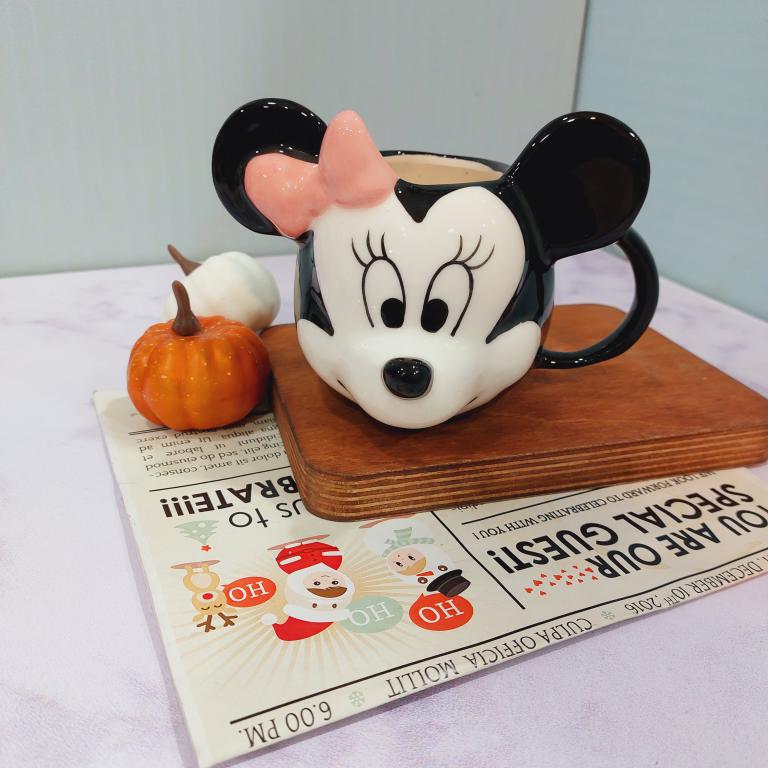 ماگ میکی موس پاپیون دار دست ساز کد 1621