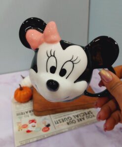 ماگ میکی موس پاپیون دار دست ساز کد 1621