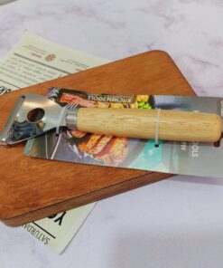 ابزار آلات استیل دسته چوبی آشپزخانه کد 1629