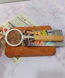 ابزار آلات استیل دسته چوبی آشپزخانه کد 1629