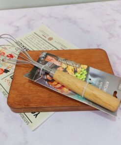 ابزار آلات استیل دسته چوبی آشپزخانه کد 1629