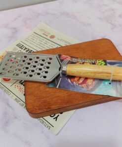 ابزار آلات استیل دسته چوبی آشپزخانه کد 1629