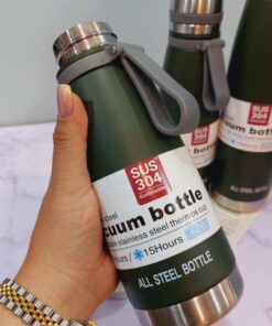 فلاسک سفری استیل سبز کد 1650