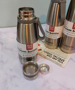 فلاسک استیل سه حجم سیلور کد 1651