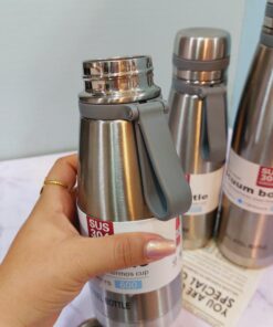 فلاسک استیل سه حجم سیلور کد 1651