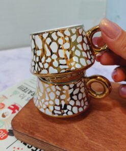 شات قهوه سرایمکی طرح دار کد 1652