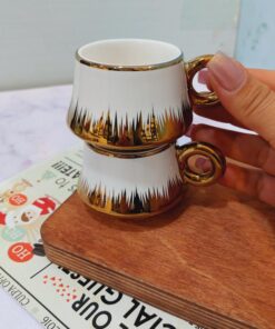 شات قهوه سرایمکی طرح دار کد 1652