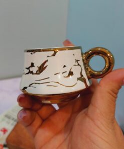 شات قهوه سرایمکی طرح دار کد 1652