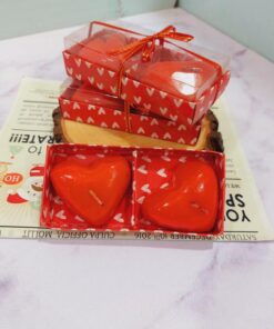 شمع فانتزی طرح قلب کد 1664