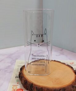 ماگ حیوانات پیرکس مربعی کد 1668