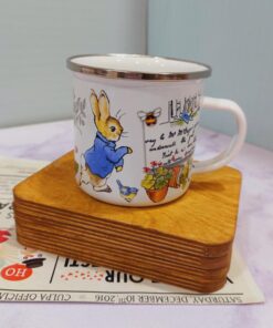 ماگ لعابی نشکن طرح دار کد 1672