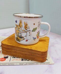 ماگ لعابی نشکن طرح دار کد 1672