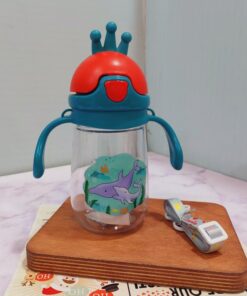 قمقمه فانتزی طرح تاج برجسته نی دار کد 1688