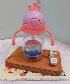 قمقمه فانتزی طرح تاج برجسته نی دار کد 1688