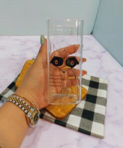 ماگ حیوانات پیرکس مربعی کد 1668