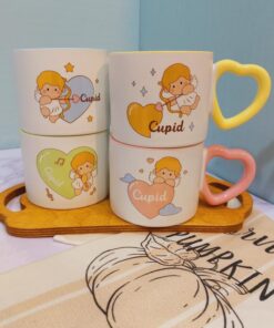 ماگ دسته قلبی فرشته کد 1693