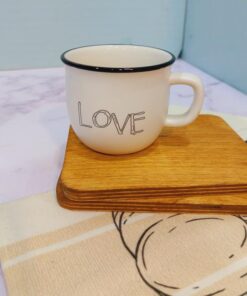 فنجون سرامیکی طرح عاشقانه کد 1694