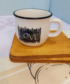 فنجون سرامیکی طرح عاشقانه کد 1694